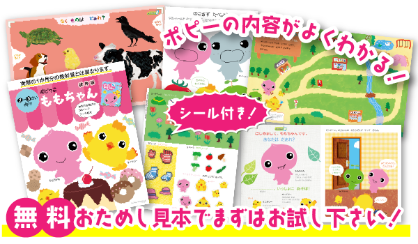 幼児ポピーおためし見本
